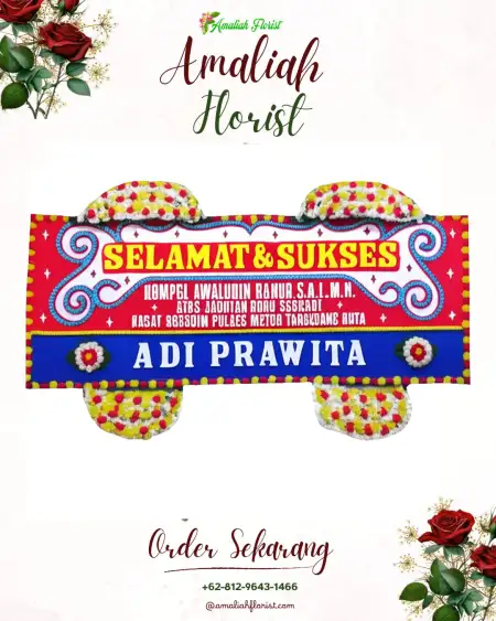 Papan Bunga Ucapan Selamat Seling